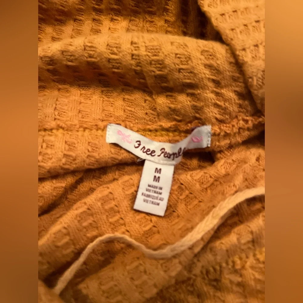 NWT Free People Juicy Long Sleeve Knit Thermal